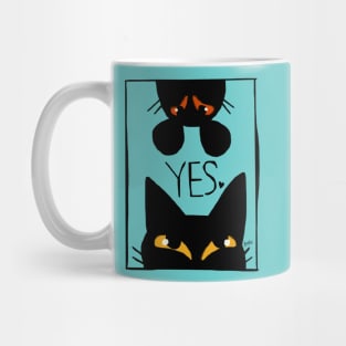 Cat and mouse Mug